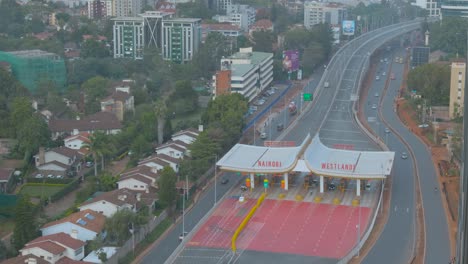 estación de peaje de la vía expresa de nairobi