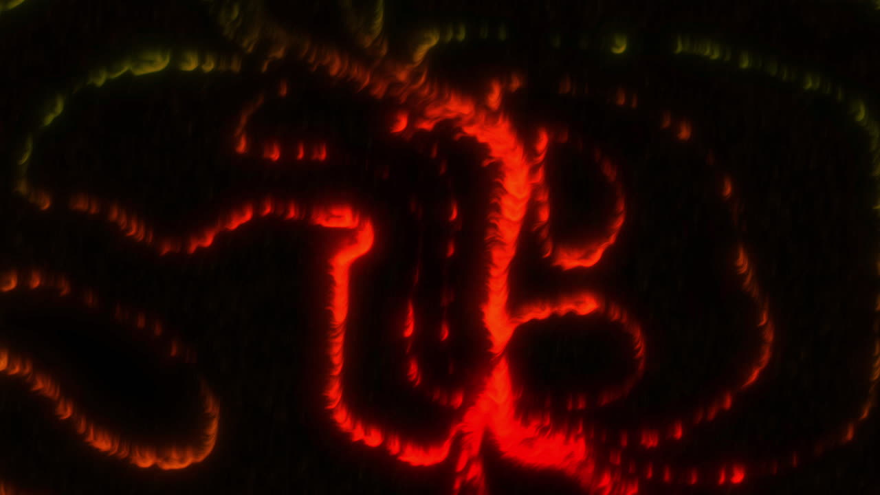 diseño de fuego abstracto