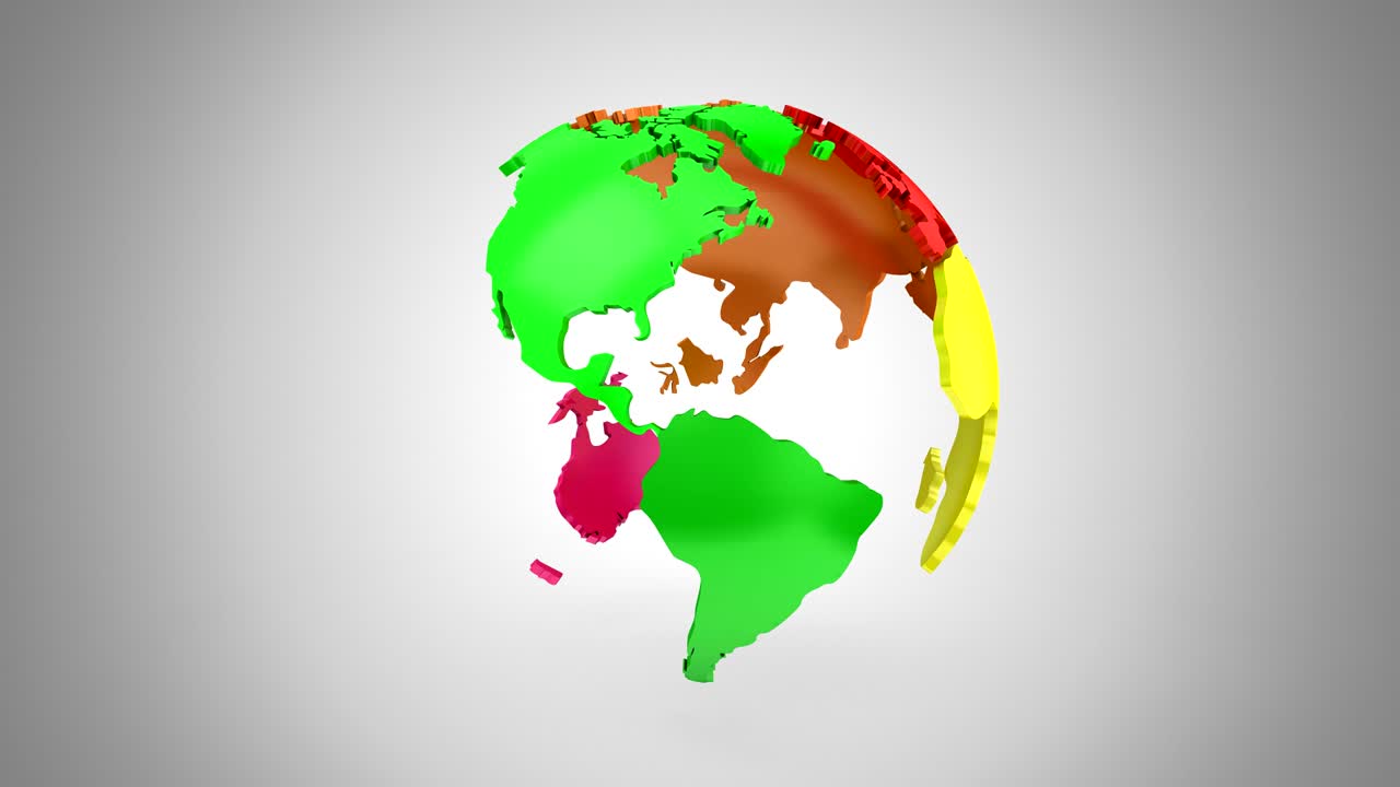 rotación gradual de la tierra