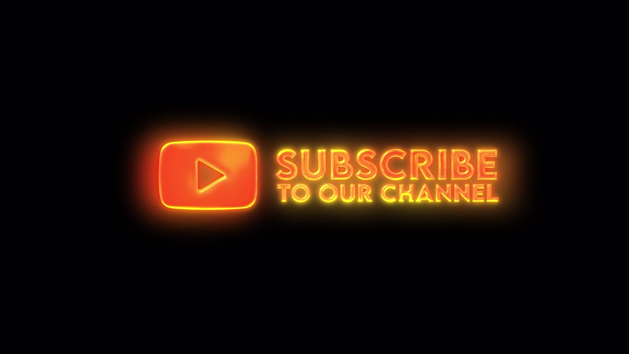 Like and Subscribe Social Media YouTube Overlay