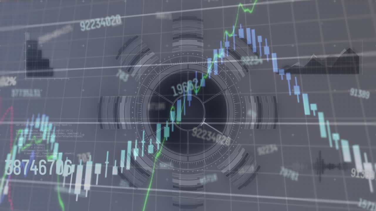 범위 스캐닝과 그리드 상의 데이터 처리의 애니메이션