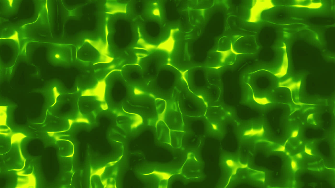 Abstracte gloeiende groene vloeibare plasma achtergrond