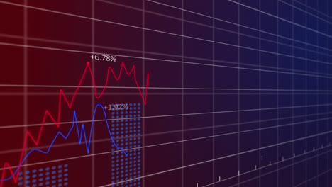 Animation-of-multiple-graphs-with-changing-numbers-and-grid-pattern-over-black-background