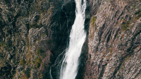 aerial view, wallaman falls, queensland