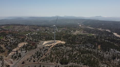 vista aérea energía ecológica