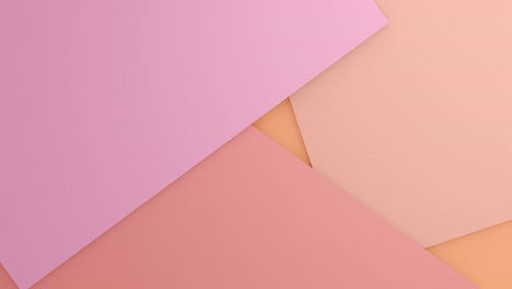 rotating surfaces of different colors. 3d animation.