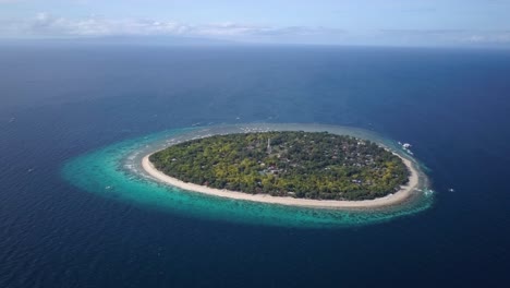 菲律賓巴利卡薩格島 (bolhol) 的空中横向追蹤圖片