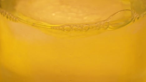 slow motion footage of water in bottle