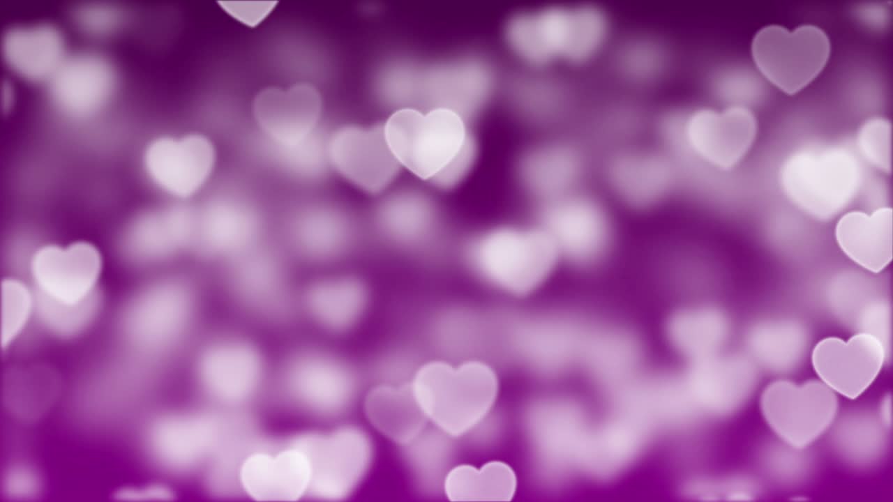 el fondo bokeh de amor