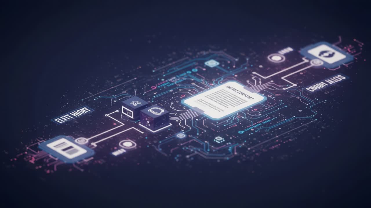 Advanced Digital Circuitry Representation Featuring Data Transfer Mechanisms and Visual Elements in a Futuristic Design for Technology Enthusiasts