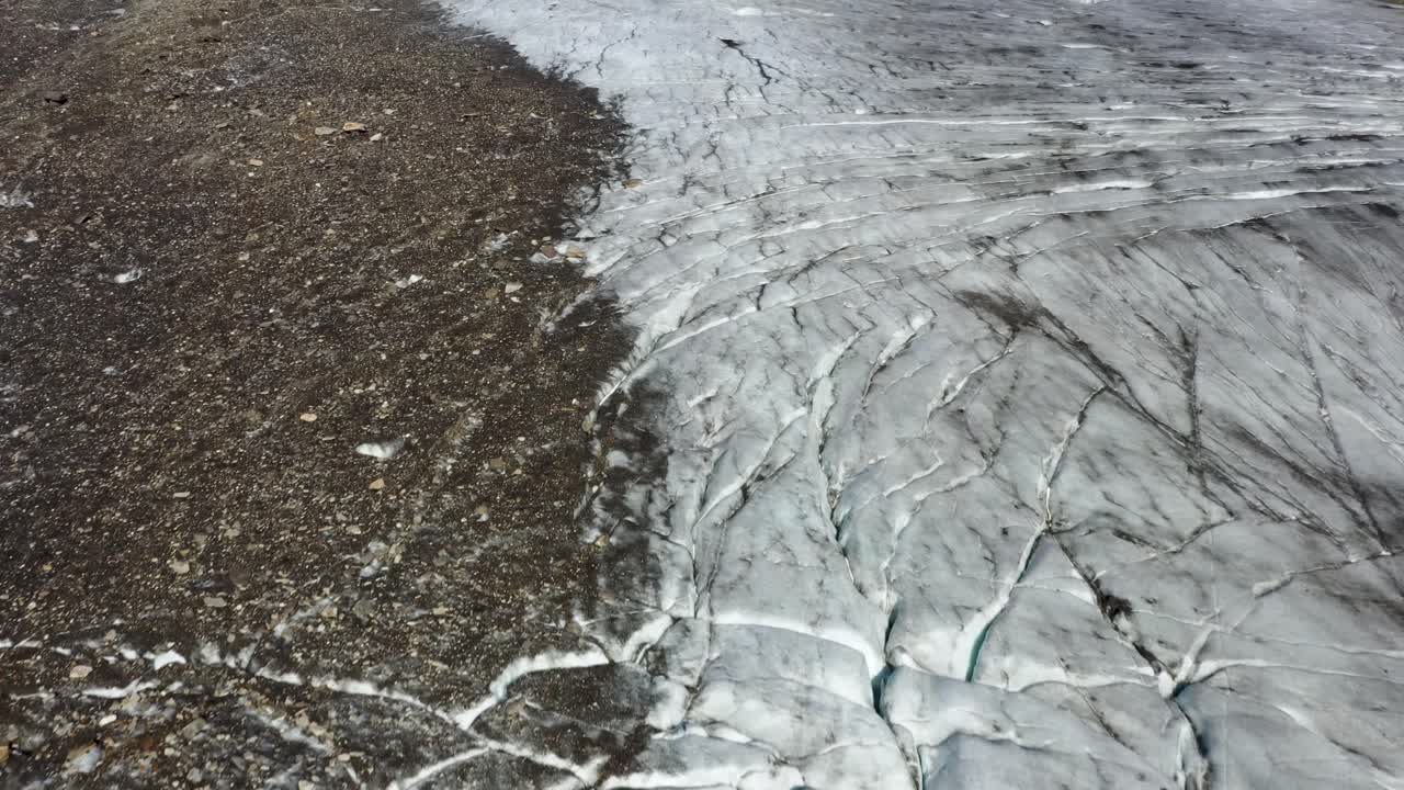 grossglockner 빙하, pasterze, hohe tauern, 오스트리아 알프스, 오스트리아의 무인 항공기보기