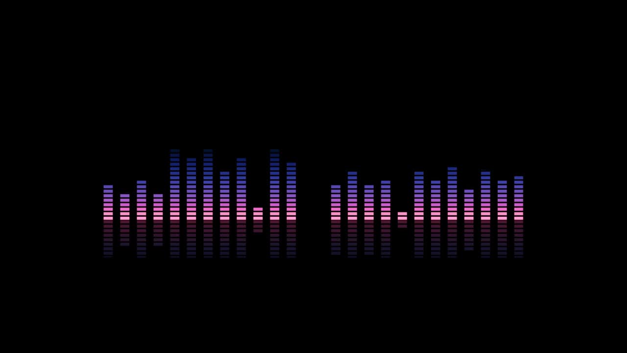 분홍색과 보라색 음압 이미지 루프 비디오