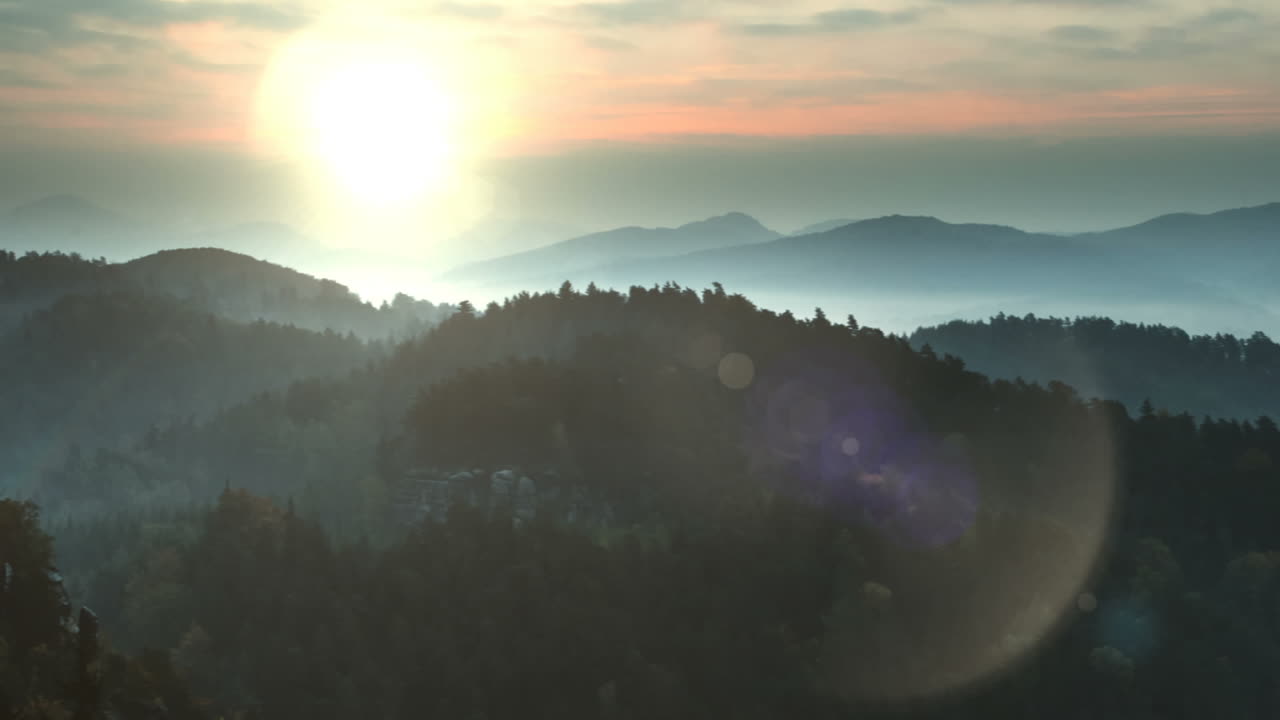 vista de un hermoso paisaje