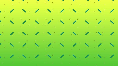 moving grid on yellow background