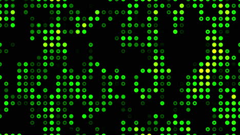 patrón de puntos verdes abstractos