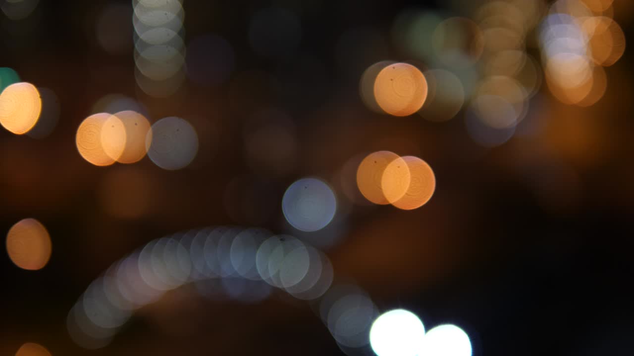 bokeh, tráfico en las autopistas