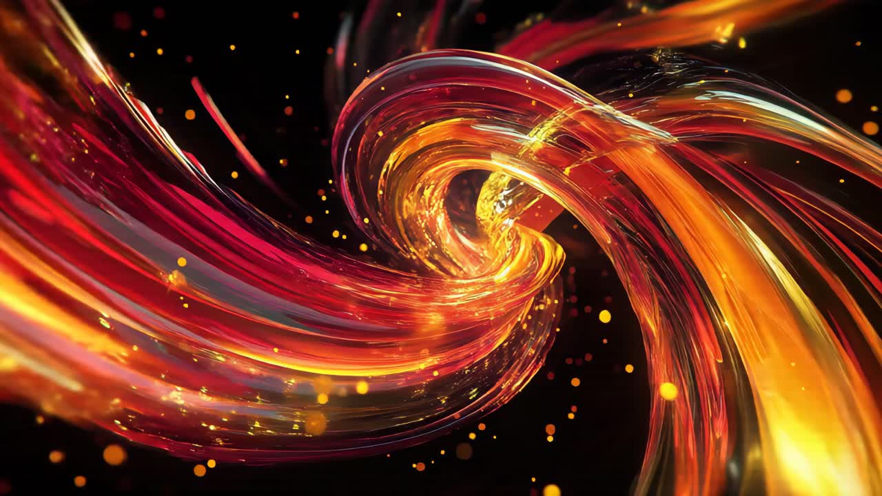 vórtice de fuego abstracto