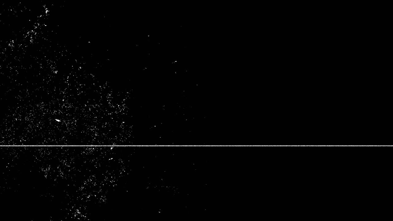 Retro TV Static Interference with White Noise and Glitch Effect