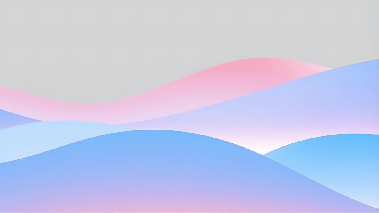 Minimal Abstract Wave Motion Background 4K