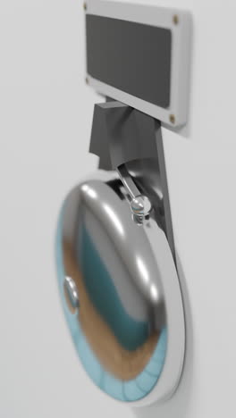 modern wall-mounted doorbell