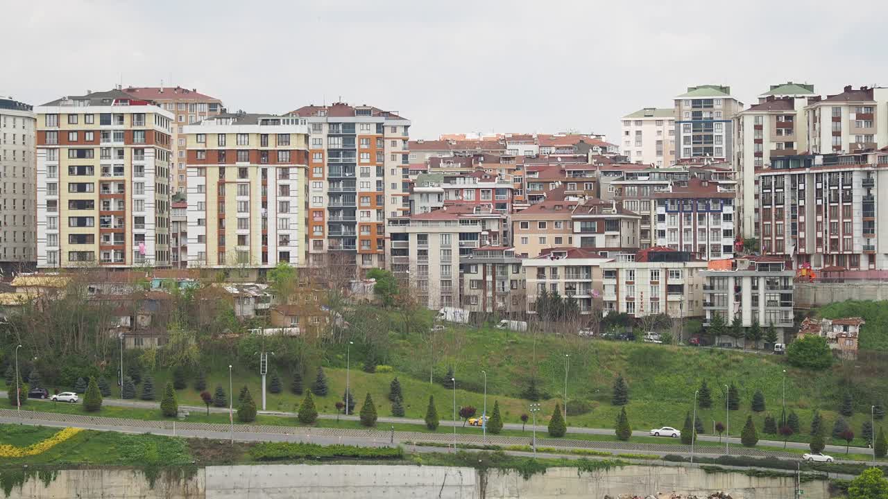 Kentsel Manzarada Konut Binaları