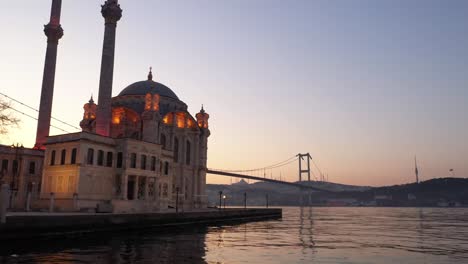 istanbul bosphorus bridge drone footage