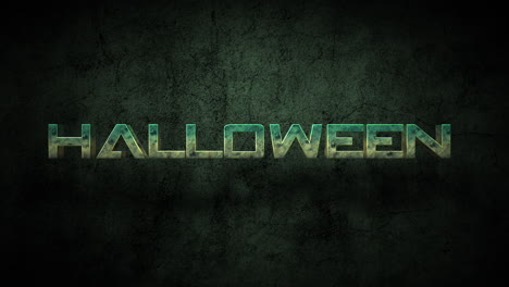 Halloween-En-La-Pared-De-Grunge-Verde-Oscuro