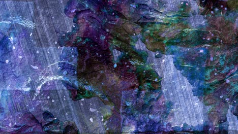 animación abstractamente colorida con un fondo líquido multicolor.