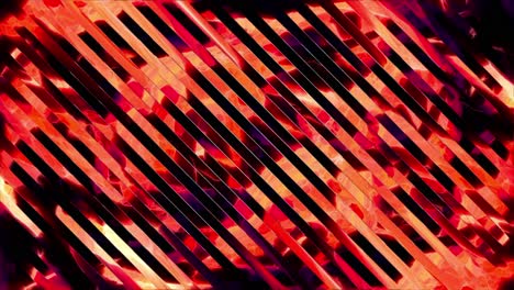 abstract red and black geometric pattern background