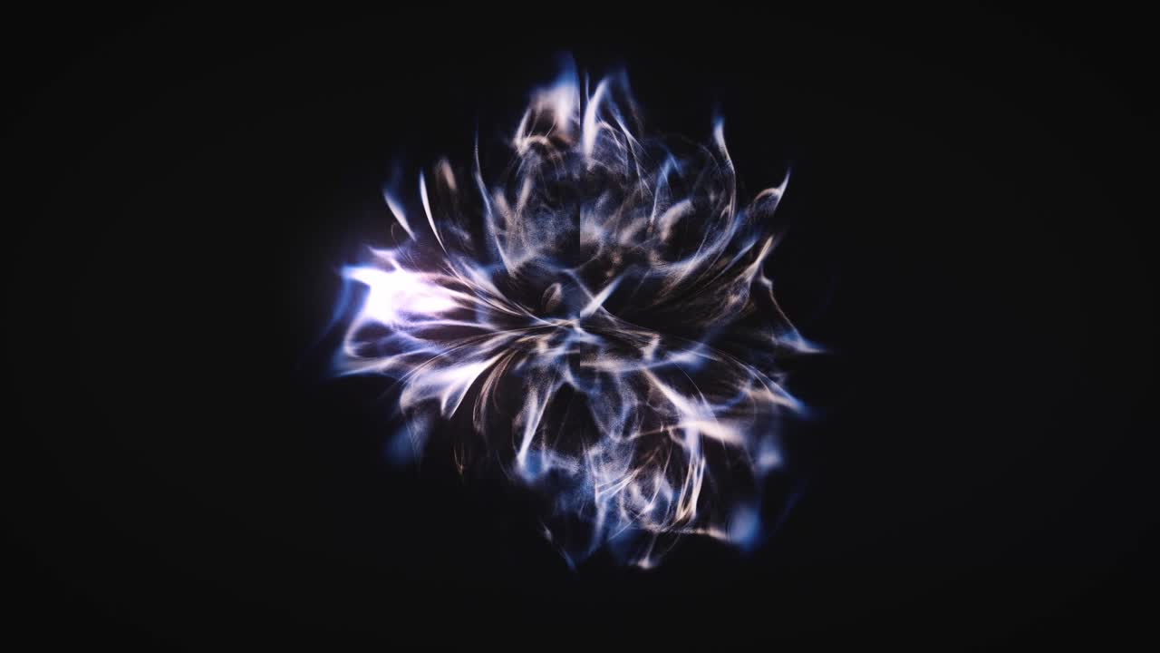 vídeo de animación de remolino dinámico de energía