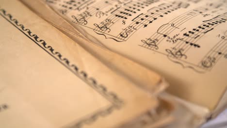 hand-drawn sheet music 2