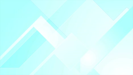 light blue technology geometric abstract motion background