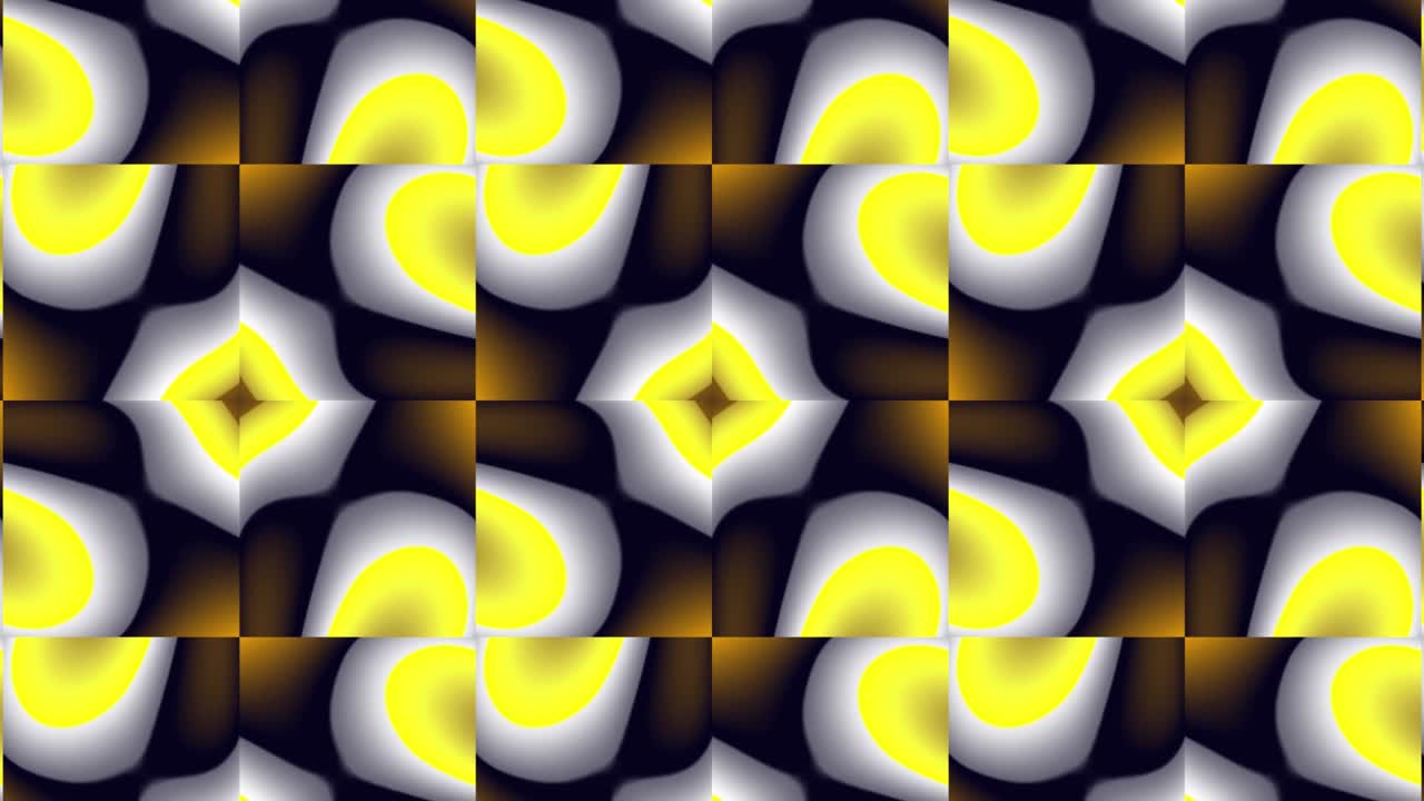 Animated oranges colorful geometric square digital gradient background