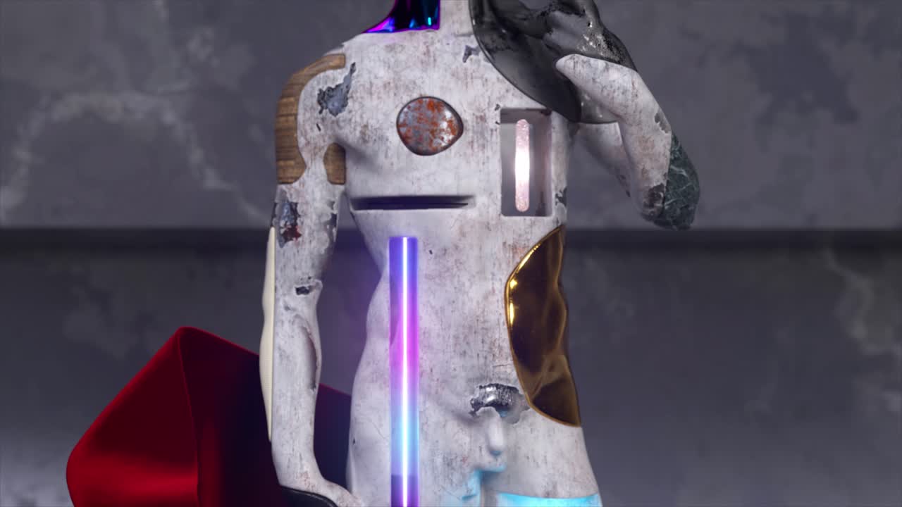 esculturas de arte digital