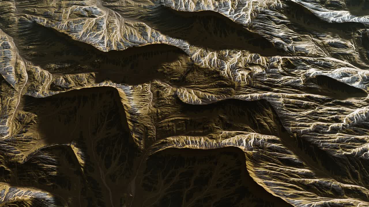 вид на ландшафт инопланетной планеты