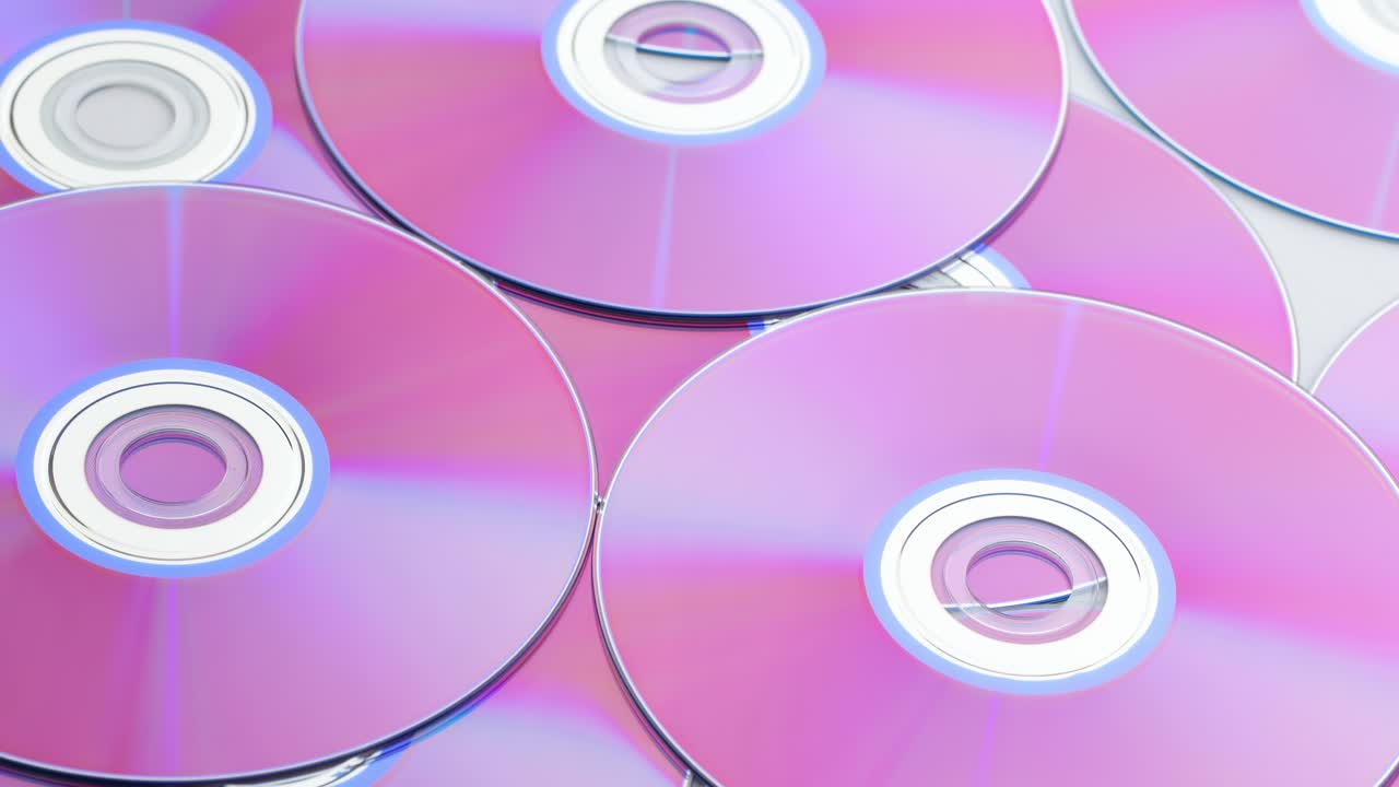 Pile of Cds and Dvd´s Background