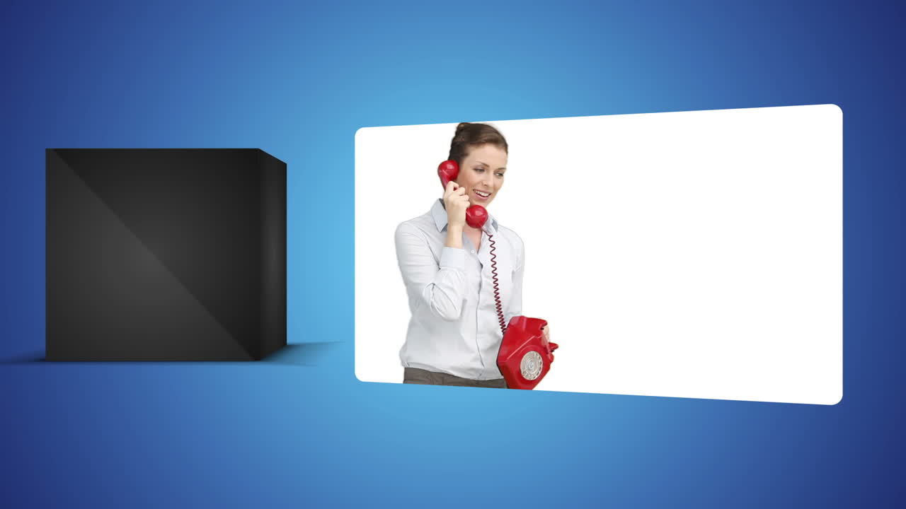 personas de negocios que usan teléfonos telefónicos y tienen un acuerdo