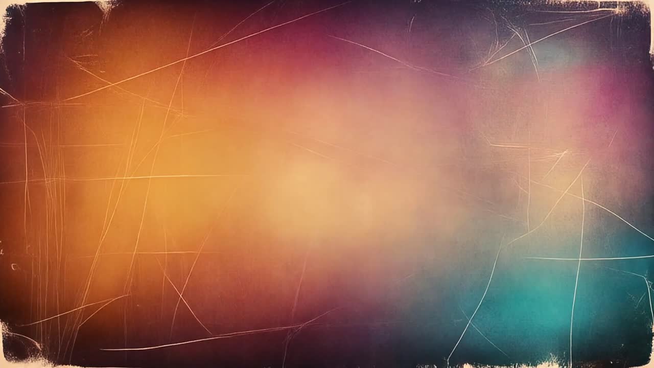 Fondo abstracto vintage colorido con arañazos y degradado