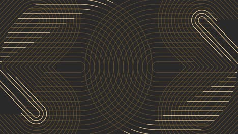 geometric dark brown animated background