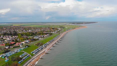 Ciudad-Costera-De-Lowoft-En-El-Condado-De-Suffolk,-Inglaterra