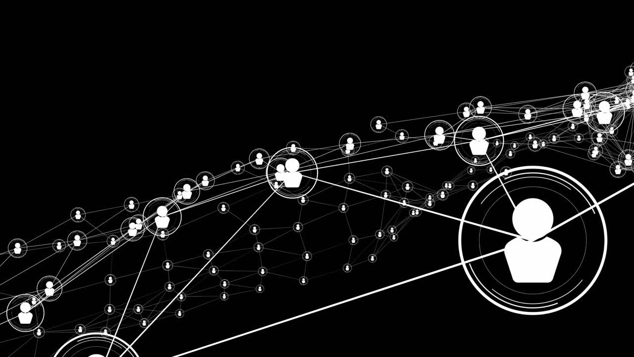 Visionary people network linking and connection