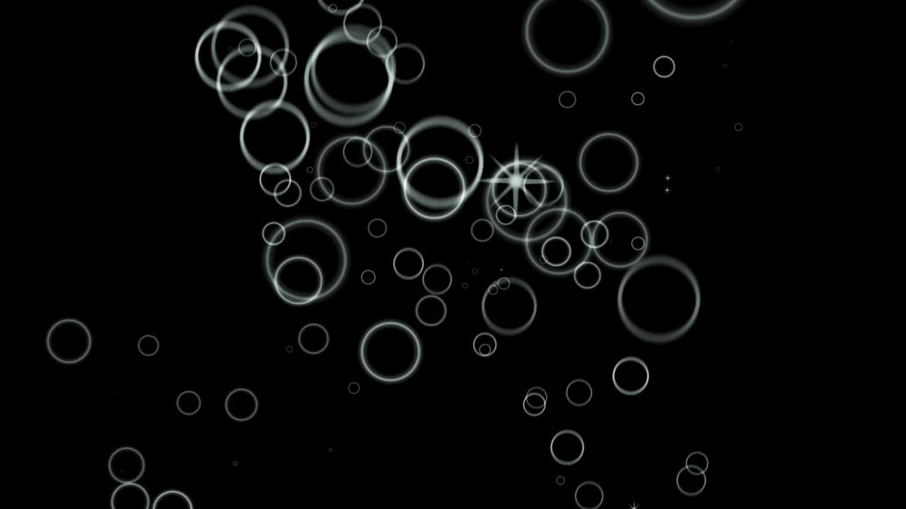 Ring shape Particle Animation Motion Graphics