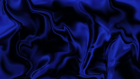 black and blue abstract liquid marble swirling background 4k