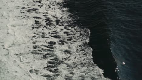 Wake-in-the-Water-Behind-a-Ferry-Boat-in-Vancouver-Canada