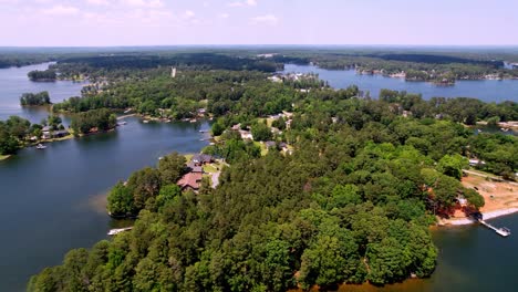 Antena-Del-Lago-Murray,-Desarrollo-Del-Lago-Murray,-Lago-Murray-Sc,-Lago-Murray-Carolina-Del-Sur