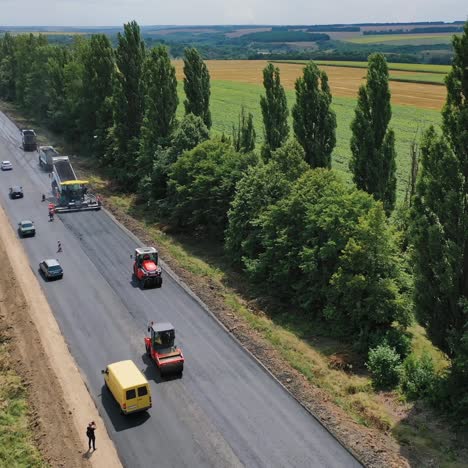 Road construction equipment