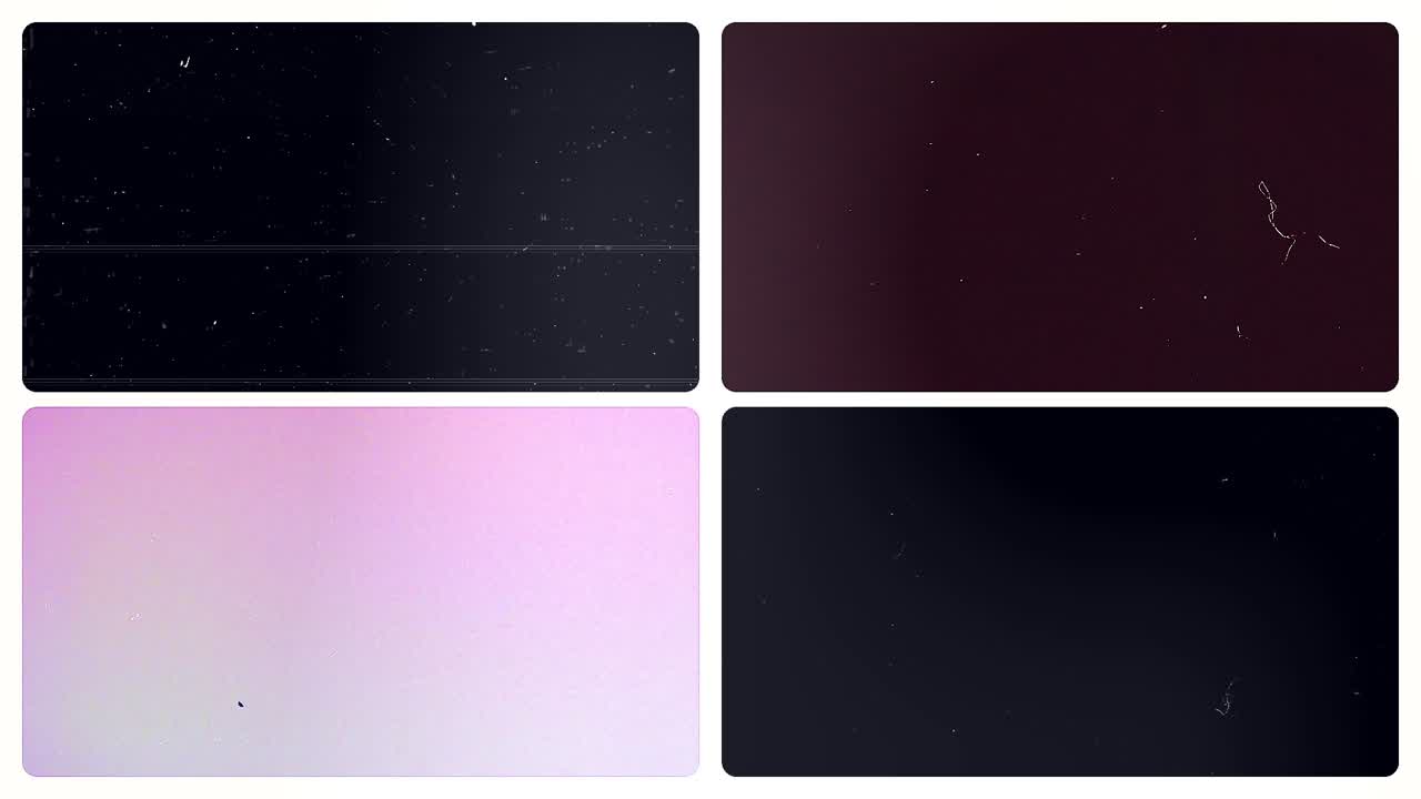 Vintage VHS/16mm overlays giving authentic film grain and color