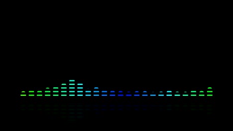 animación de ecualizador de audio