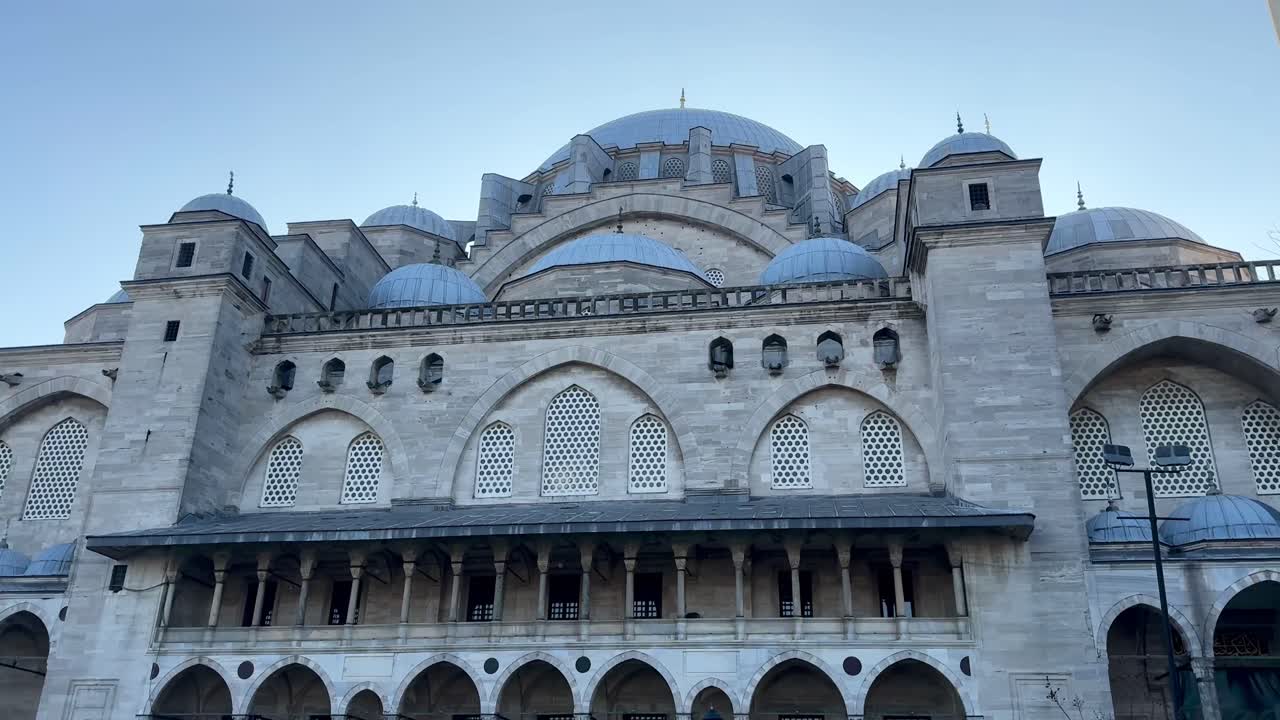 Stunning domes and minarets of Turkey’s Suleymaniye Mosque