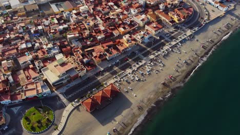 Drone-Shot-Of-La-Linea-De-La-Concepcion